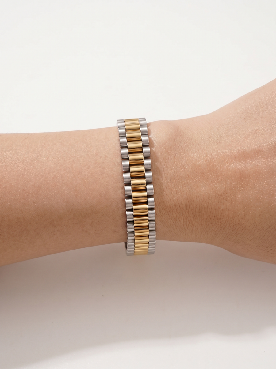 Luisa Watch Band Style Chain Bracelet