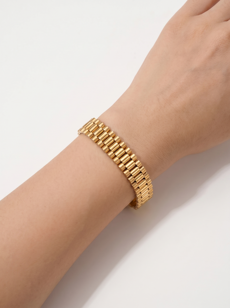Luisa Watch Band Style Chain Bracelet