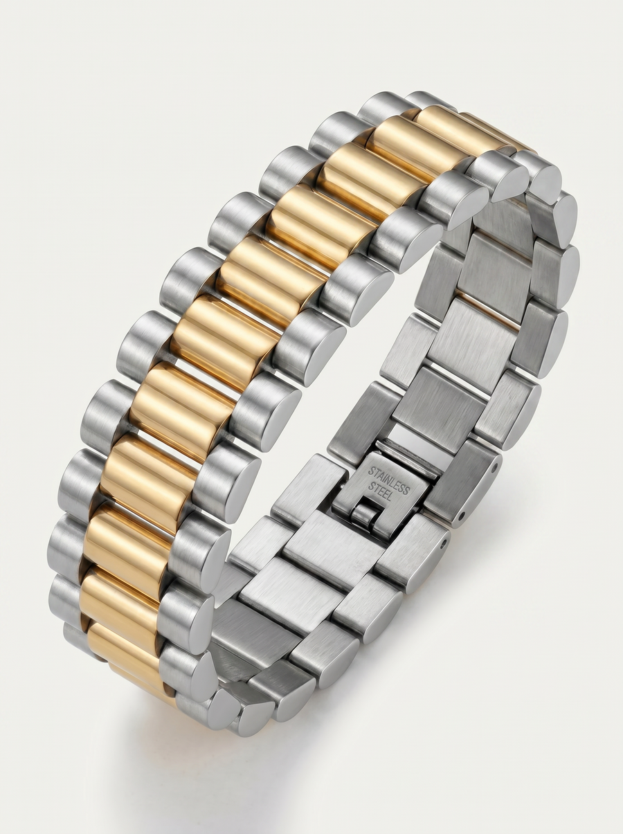 Luisa Watch Band Style Chain Bracelet