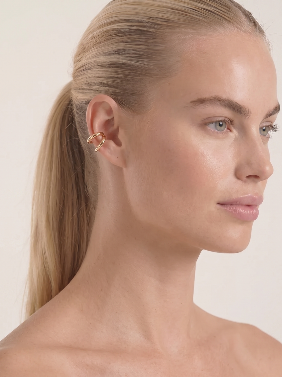 Odile Spiral Ear Cuff