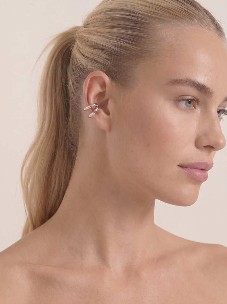 Odile Spiral Ear Cuff