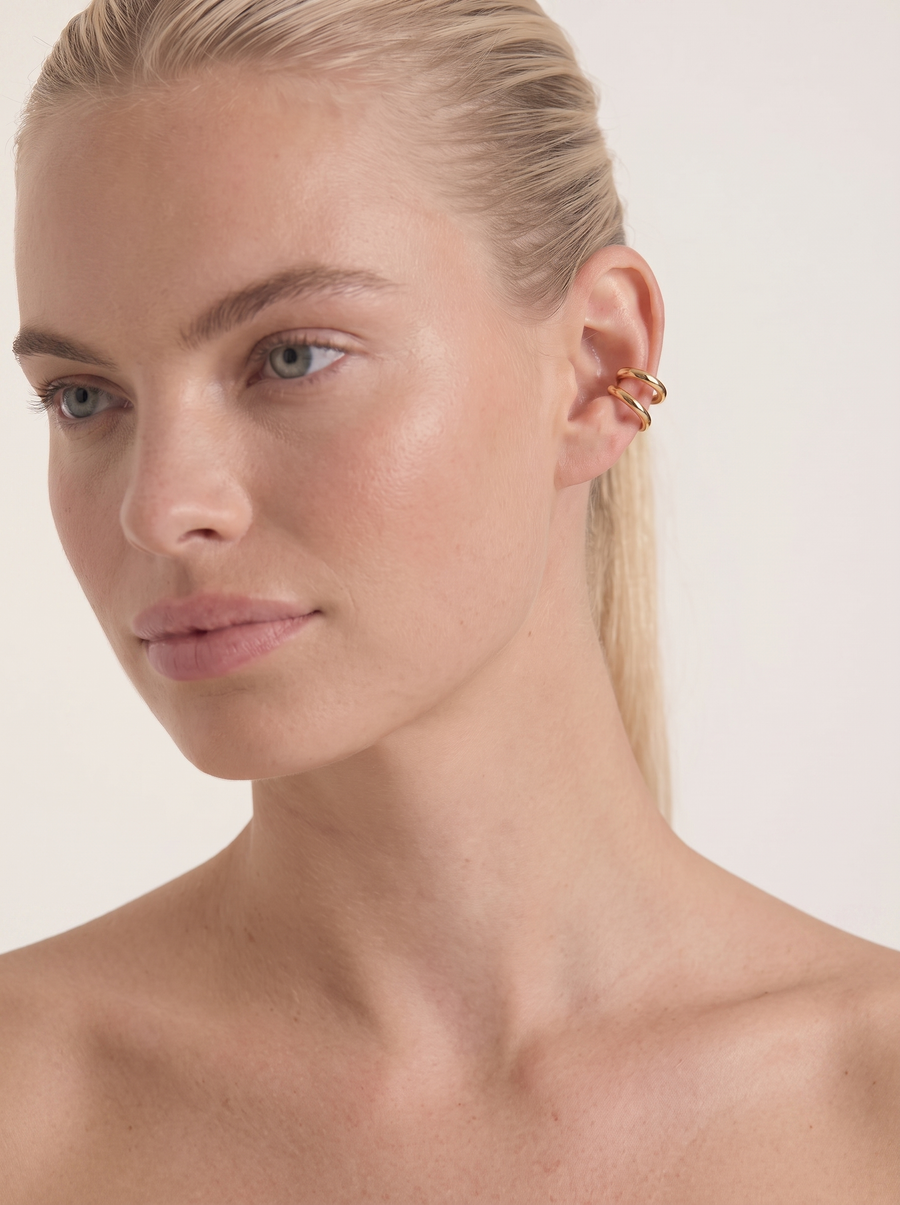 Odile Spiral Ear Cuff