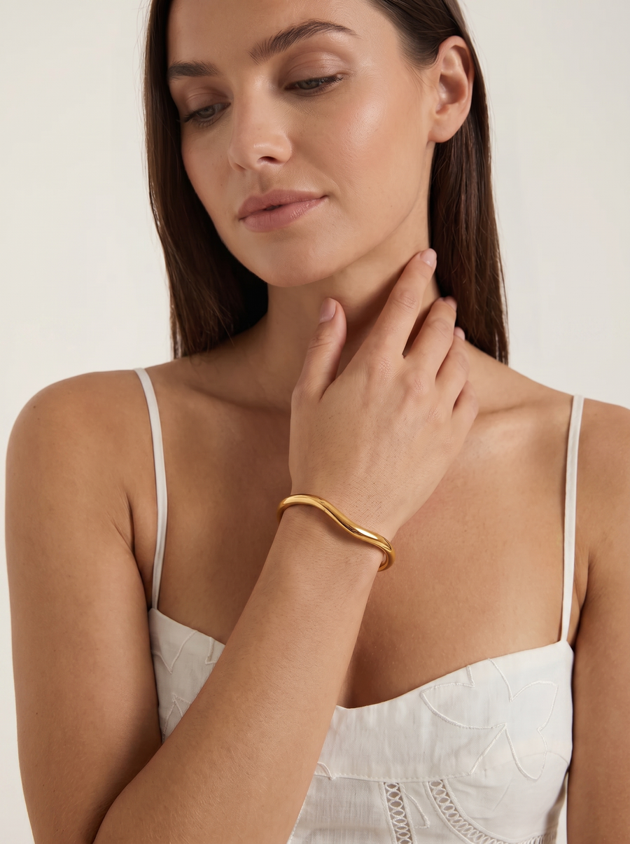 Lieselotte Open Cuff Bangle