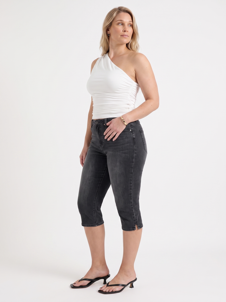 Krystal Slim Fit Capri Jeans
