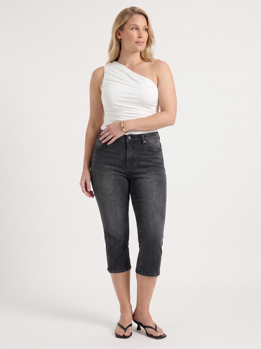 Krystal Slim Fit Capri Jeans