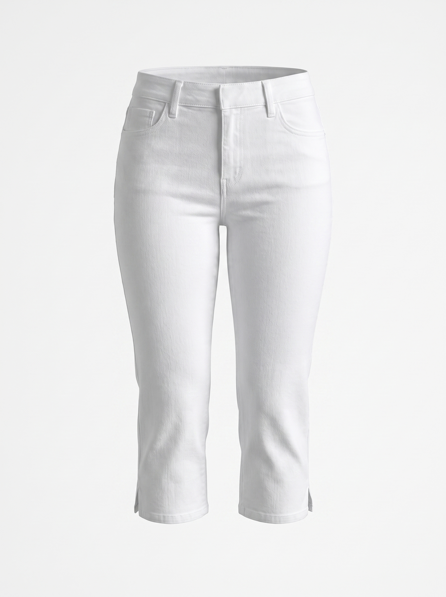Krystal Slim Fit Capri Jeans