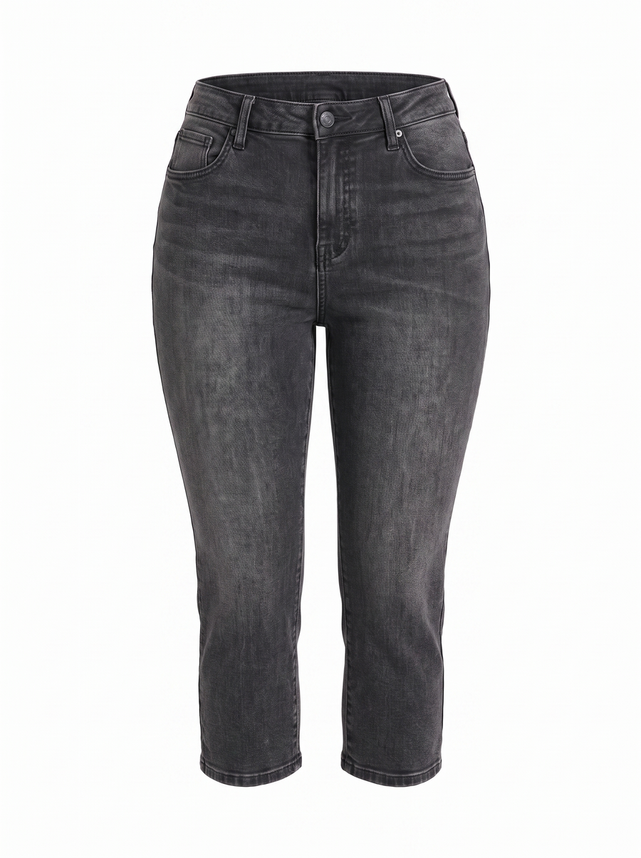Krystal Slim Fit Capri Jeans