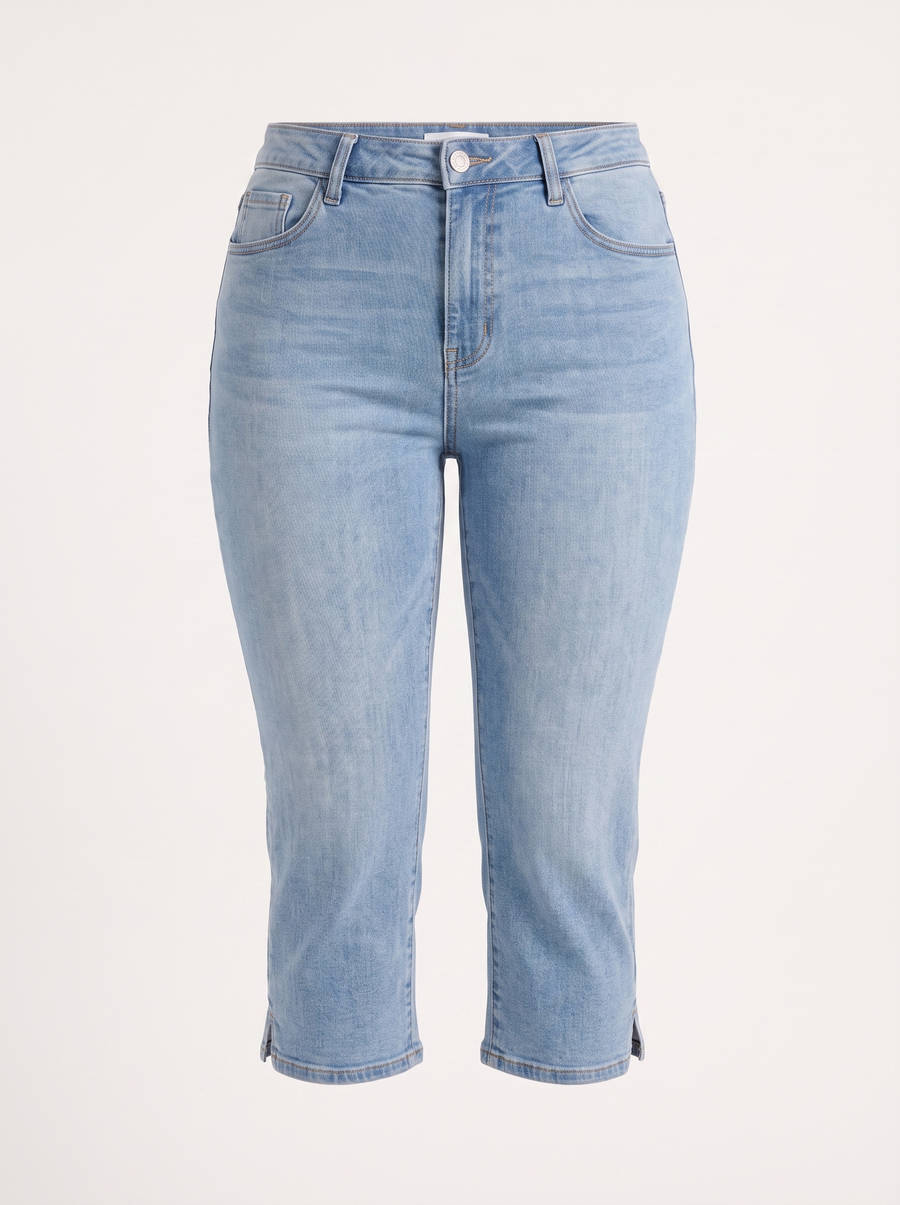 Krystal Slim Fit Capri Jeans