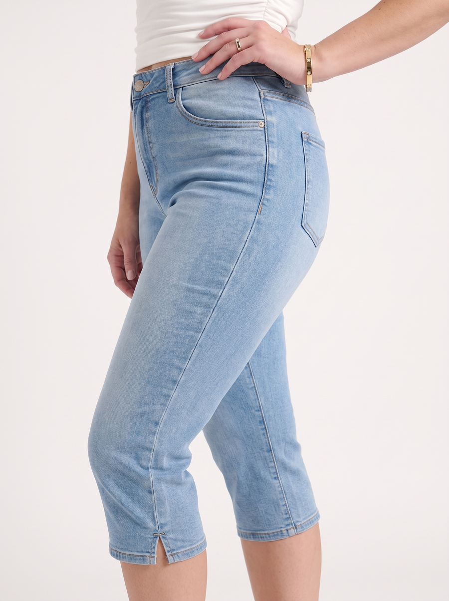 Krystal Slim Fit Capri Jeans