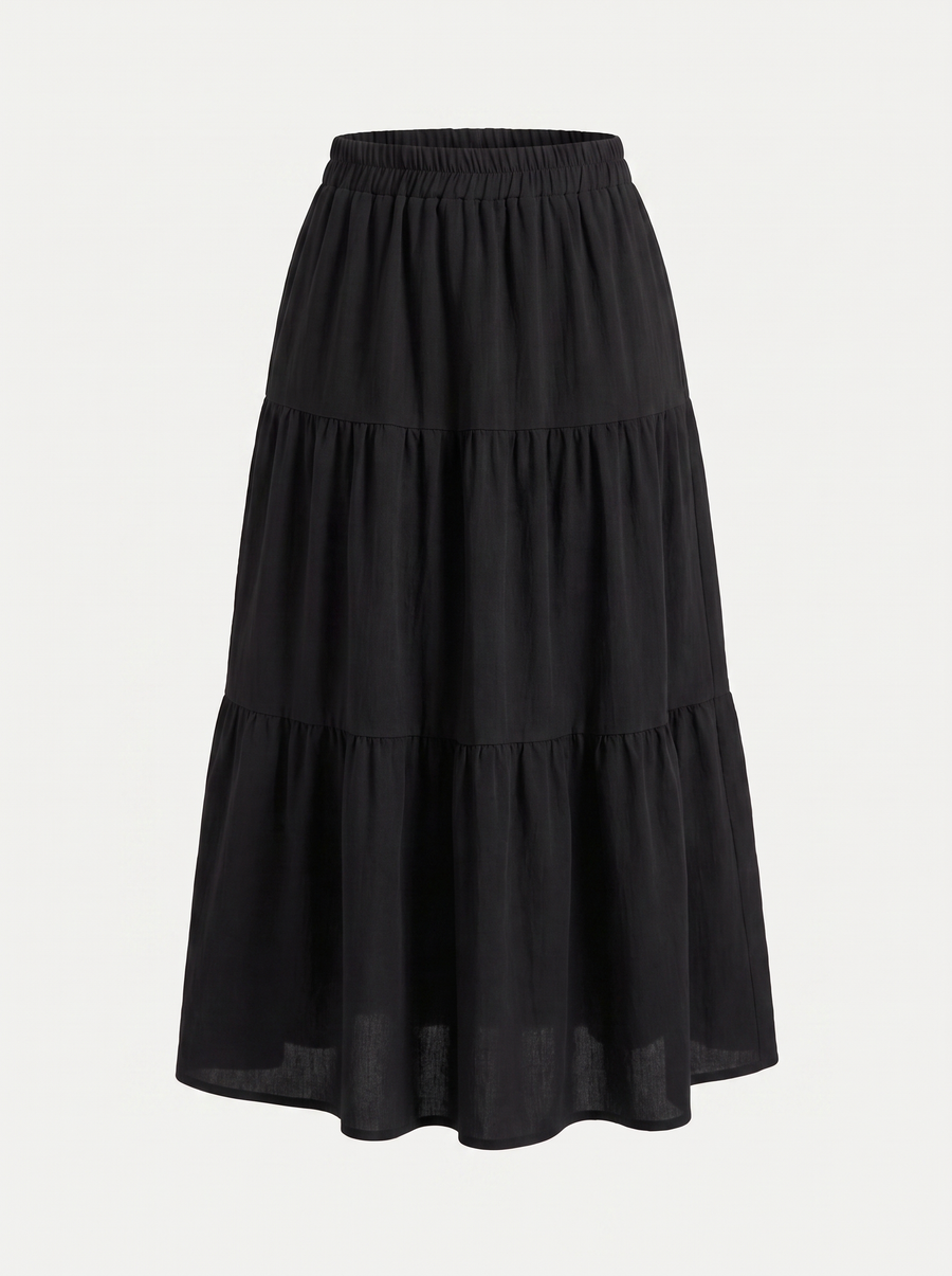 Agatha Tiered Maxi Skirt