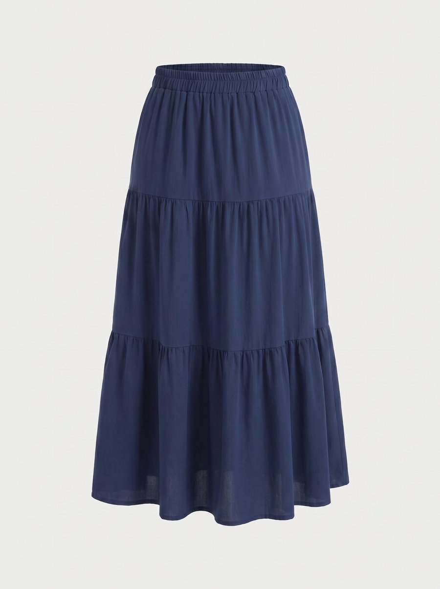 Agatha Tiered Maxi Skirt