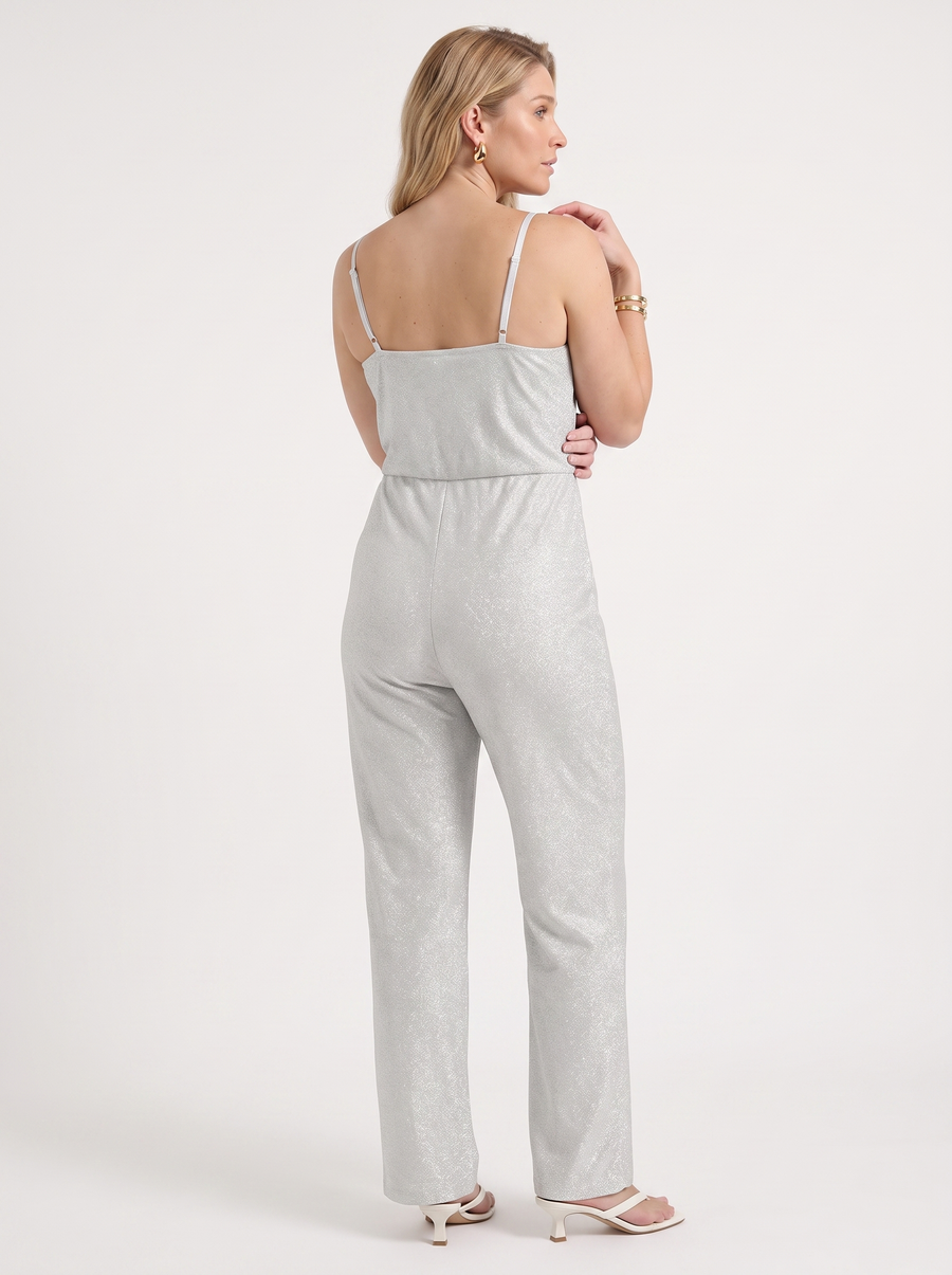 Cheri Wrap Front Jumpsuit
