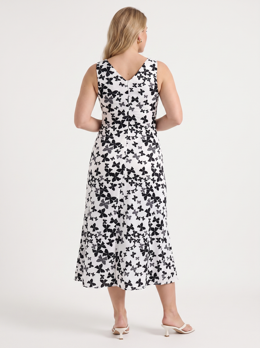 Esme Floral Flowing Midi Dress