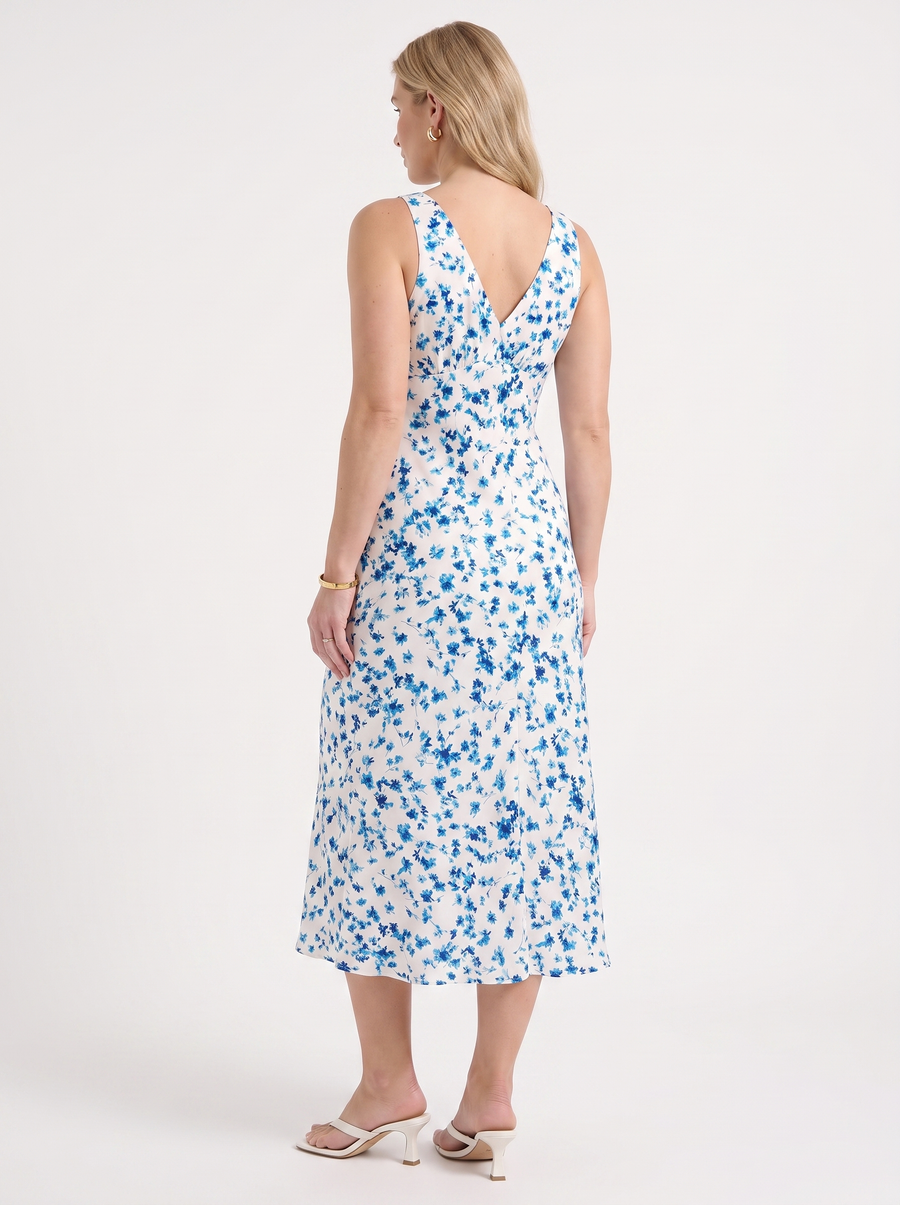 Esme Floral Flowing Midi Dress