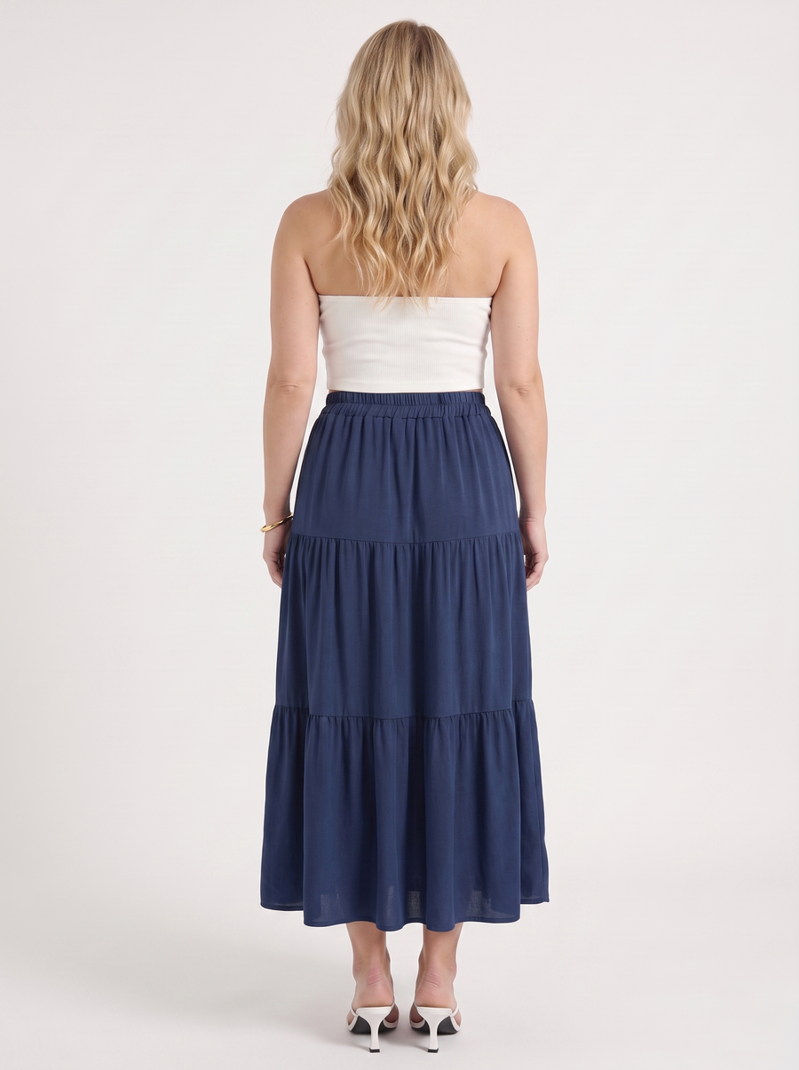 Agatha Tiered Maxi Skirt