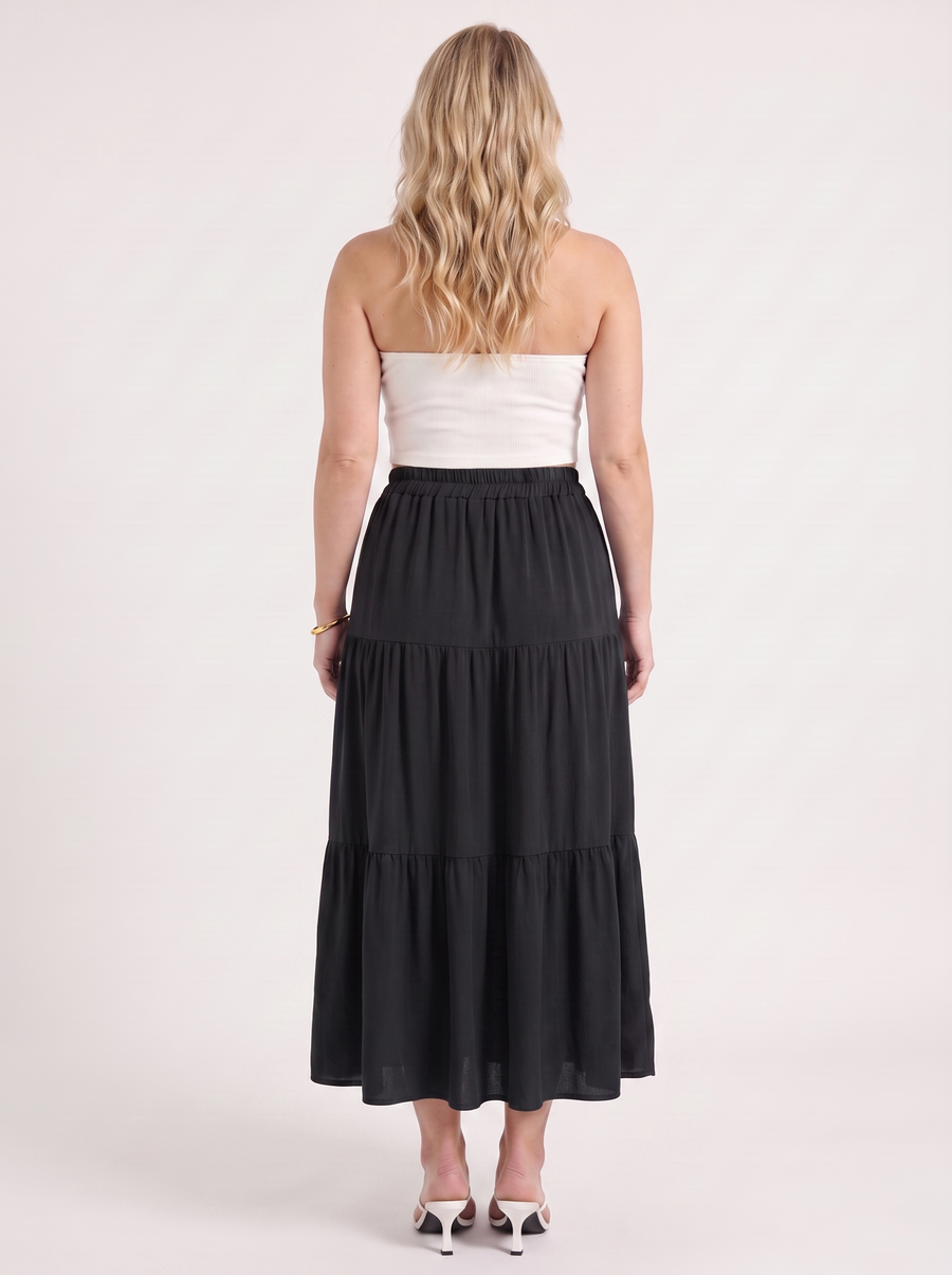 Agatha Tiered Maxi Skirt