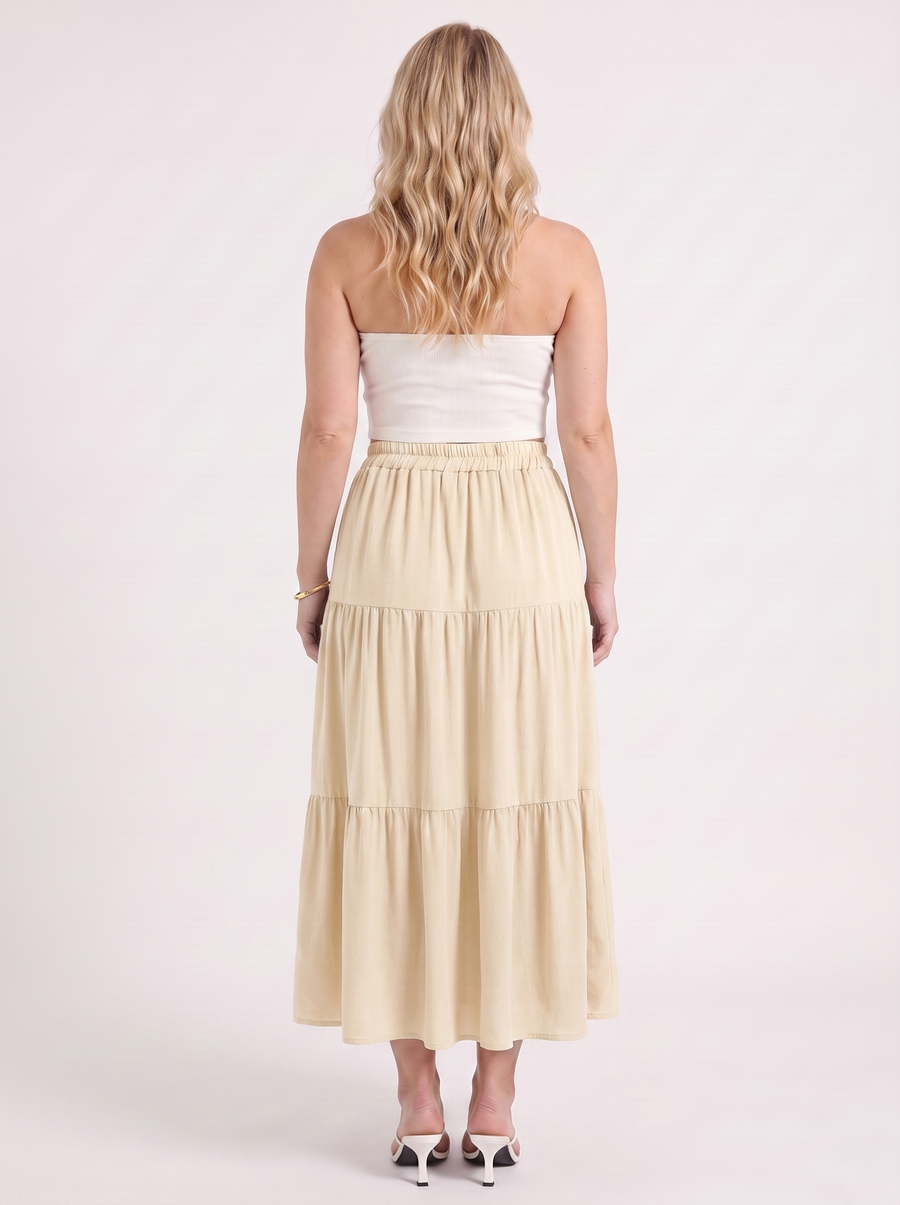 Agatha Tiered Maxi Skirt