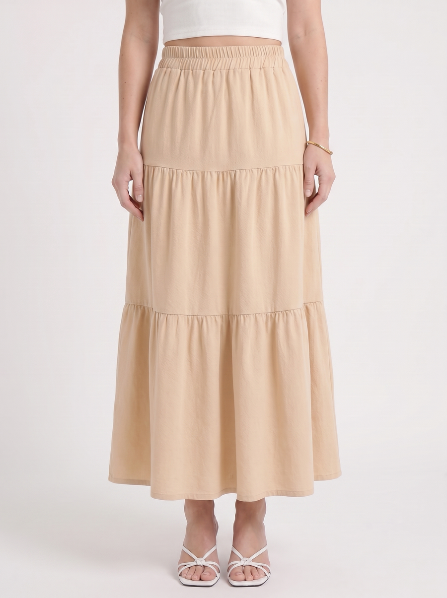 Agatha Tiered Maxi Skirt