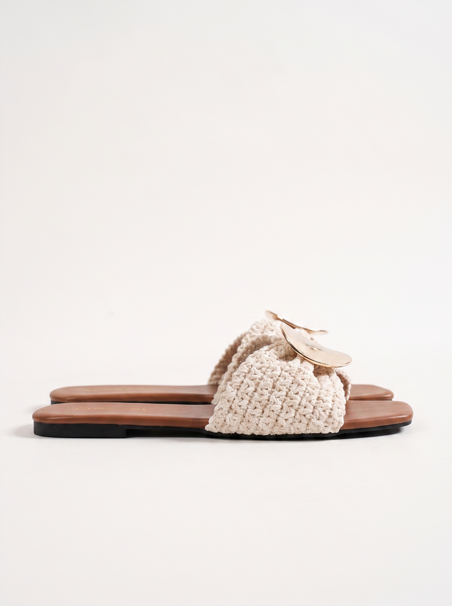 Taylor Braided Strap Buckle Sandals