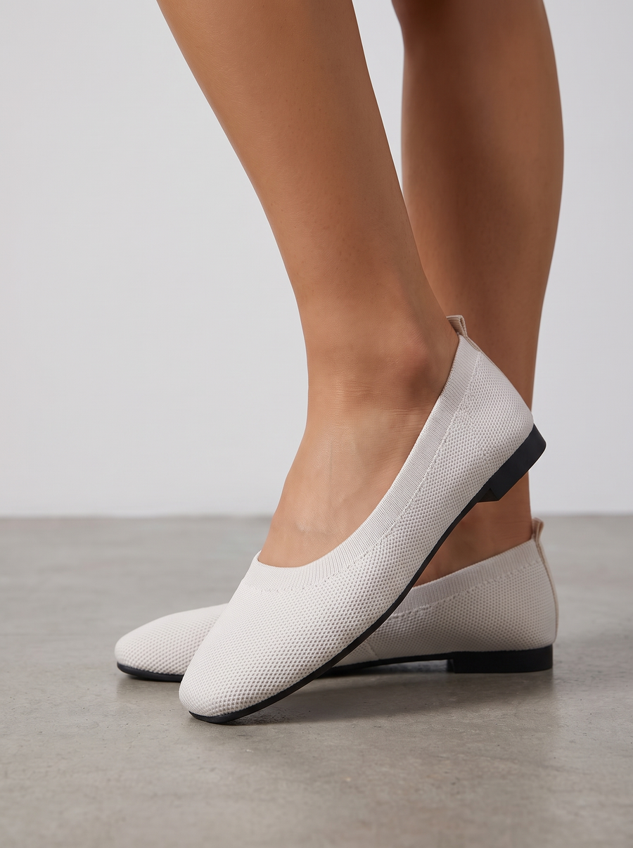 Lita Knit Look Ballet Flats