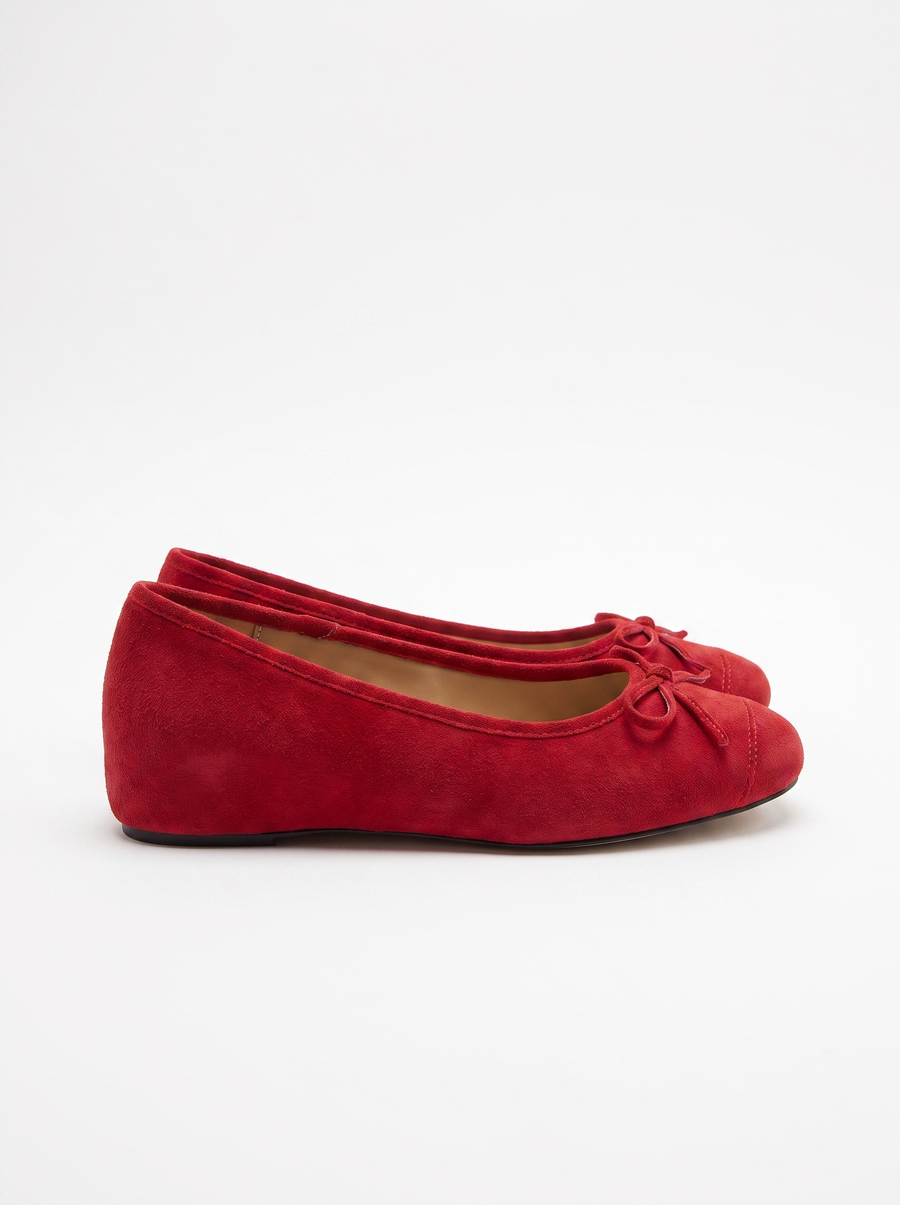 Mackie Bow Detail Ballet Flats
