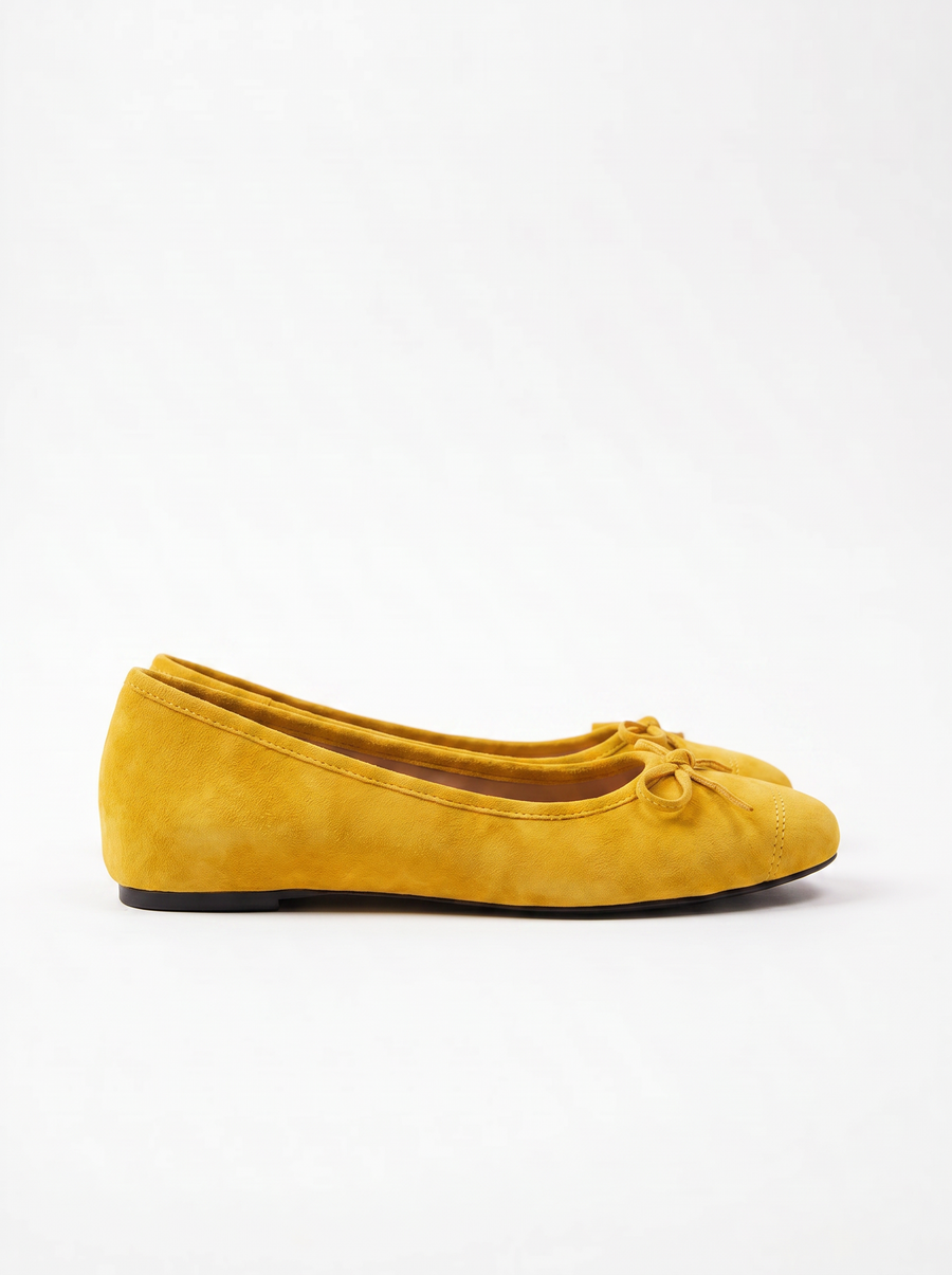 Mackie Bow Detail Ballet Flats