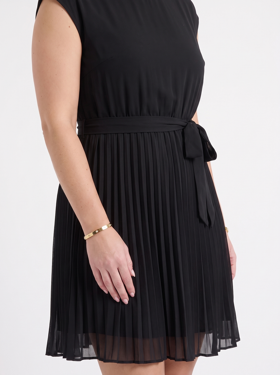 Lana Pleated Skirt Midi Dress