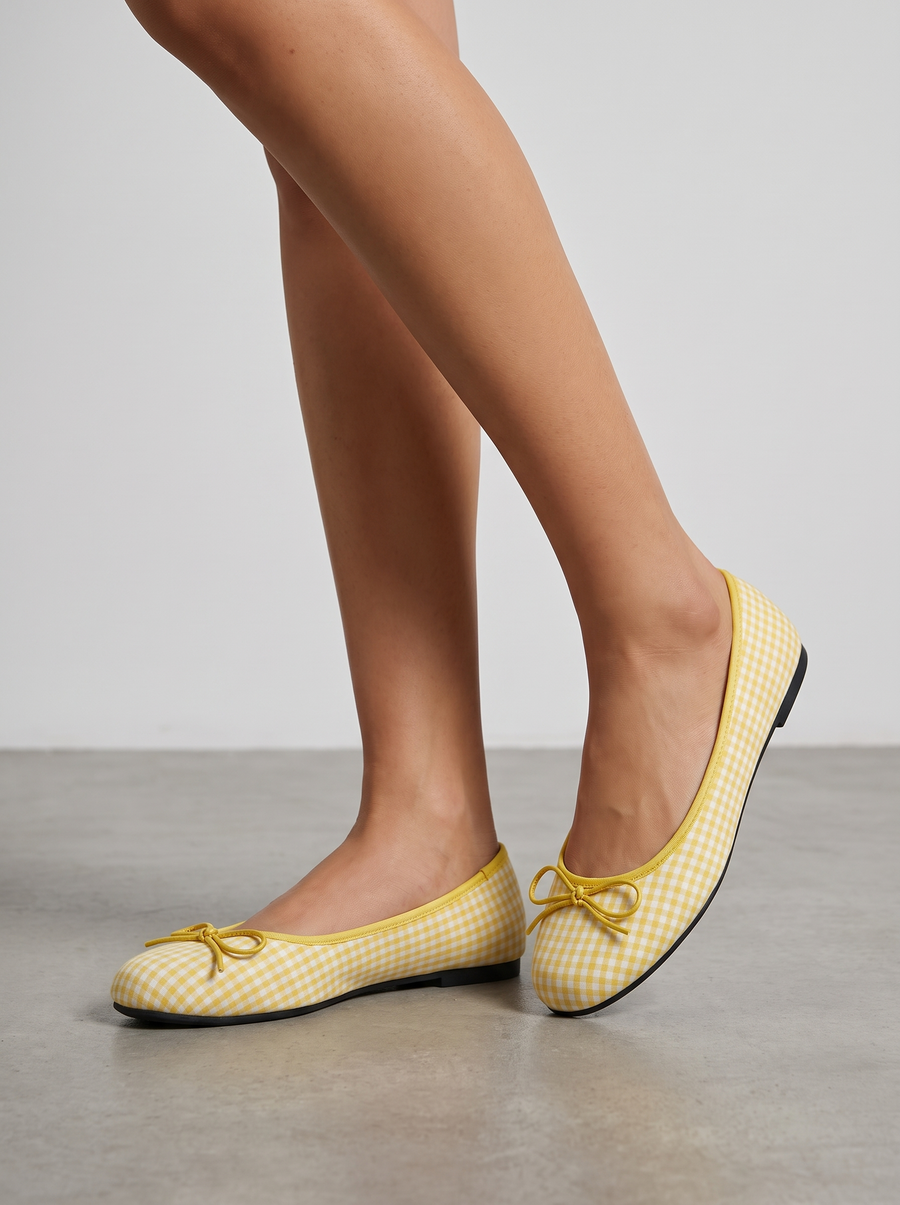 Jamille Bow Ballet Flats