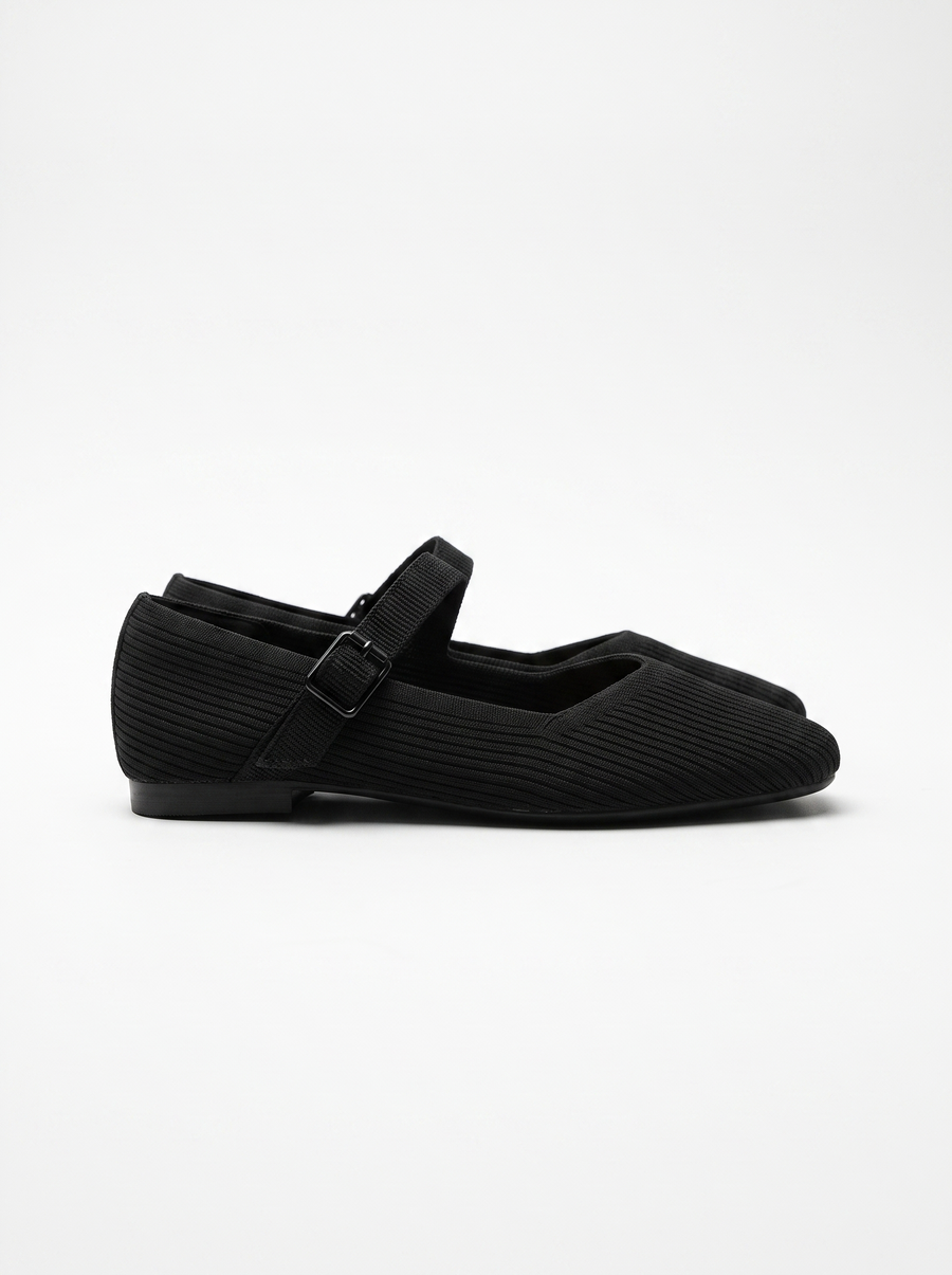 Leiza Mary Jane Strap Ballet Flats
