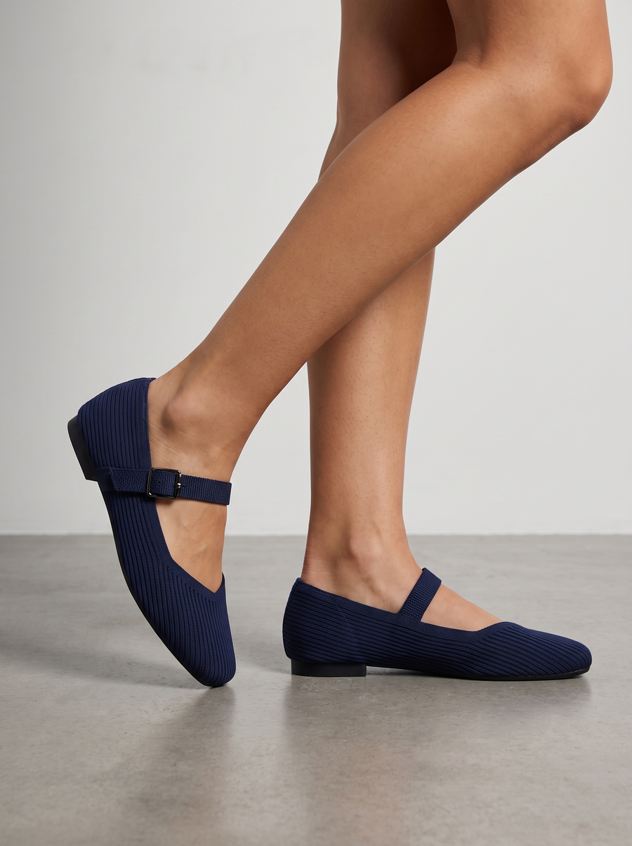 Leiza Mary Jane Strap Ballet Flats