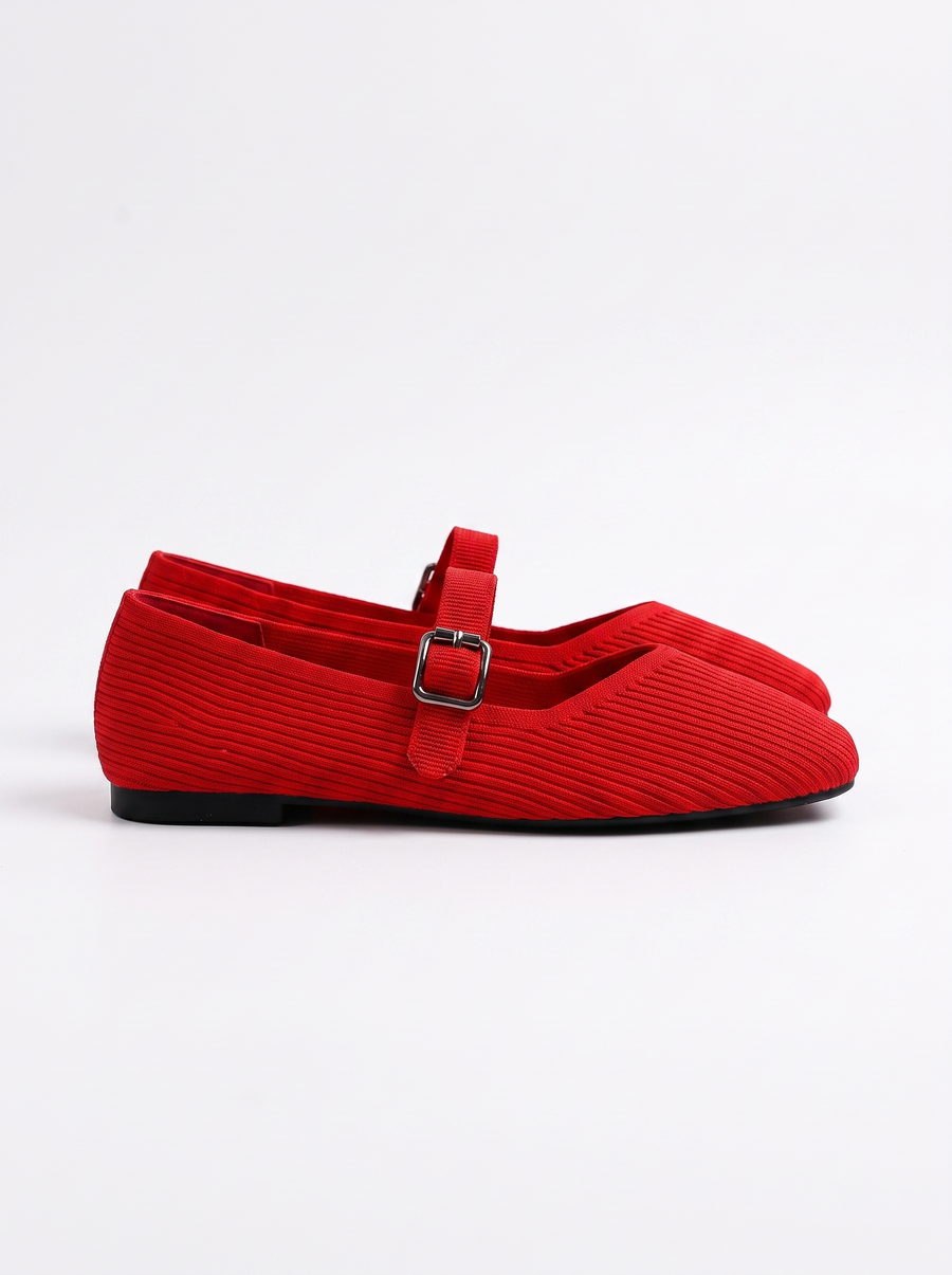 Leiza Mary Jane Strap Ballet Flats