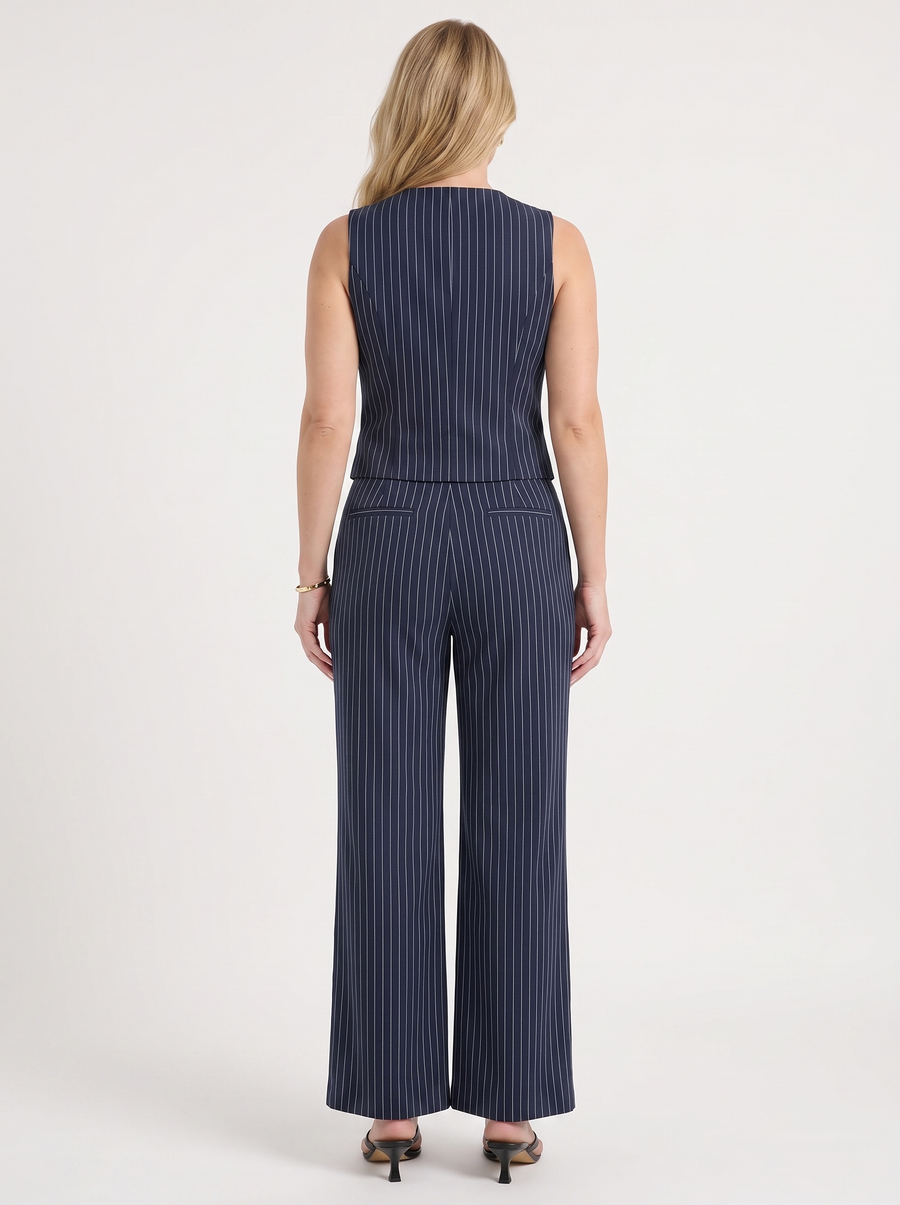 Holly Striped Top and Pants Set
