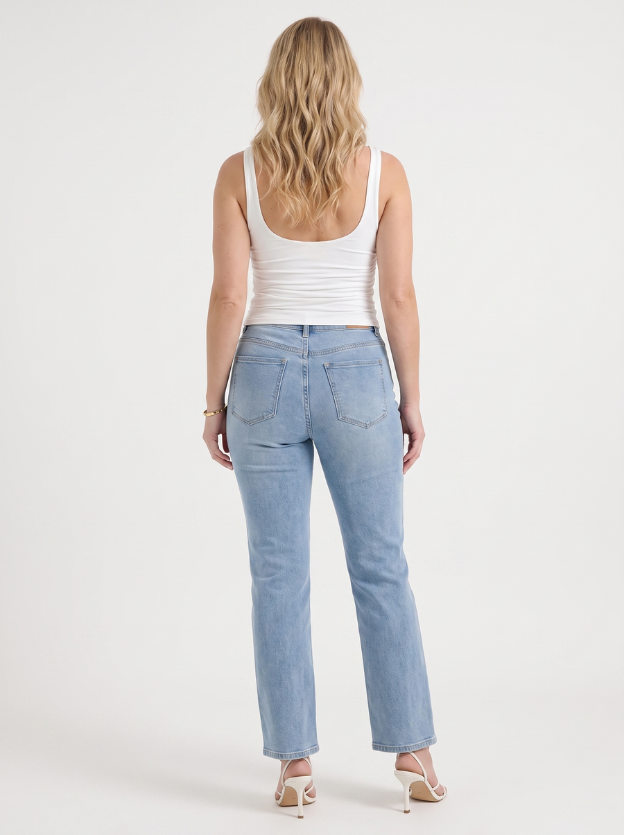Meadow Ruched Front Wide Strap Top