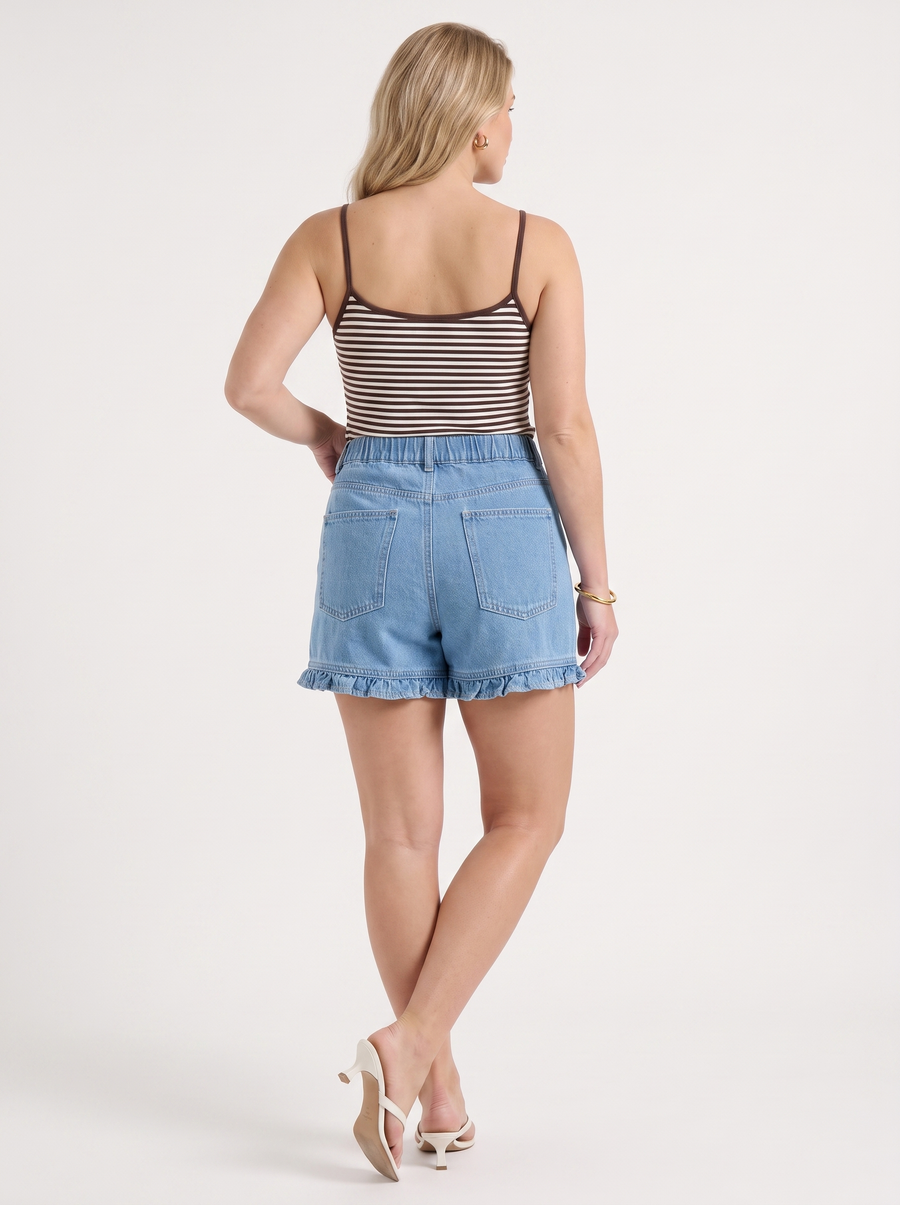 Zinnia Striped Spaghetti Strap Top