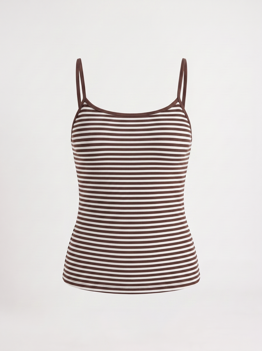 Zinnia Striped Spaghetti Strap Top