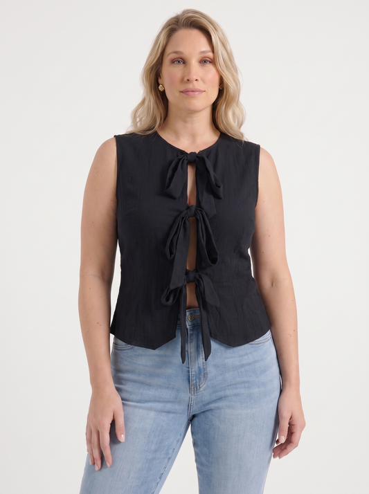 Sky Triple Bow Front Top