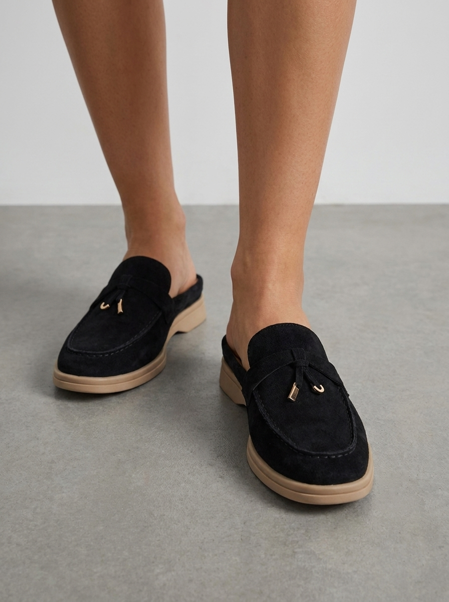 Rylee Backless Loafer Mules