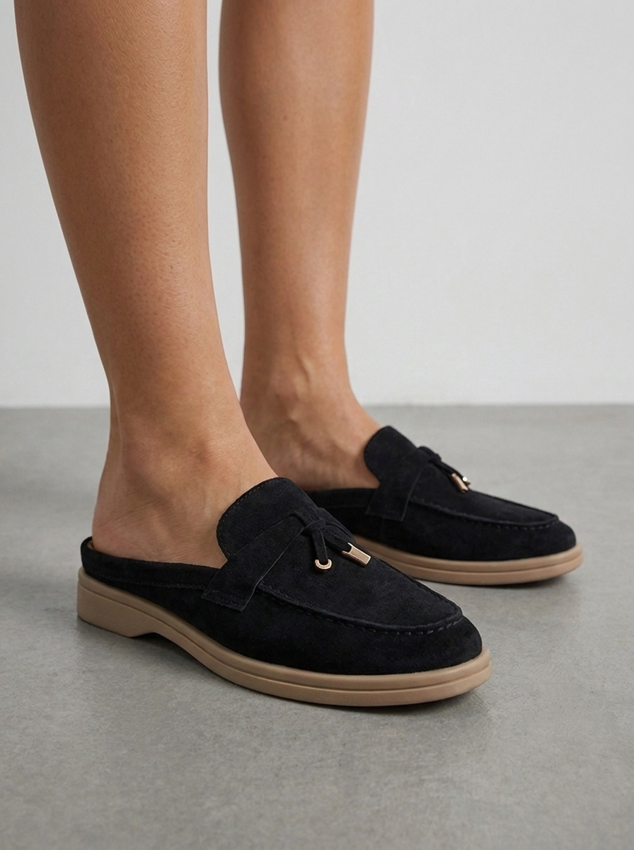 Rylee Backless Loafer Mules