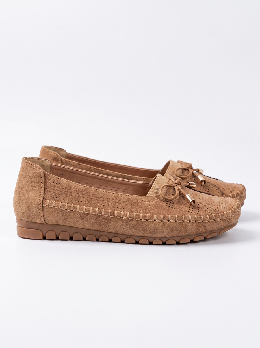 Glinda Bow Detail Moccasins
