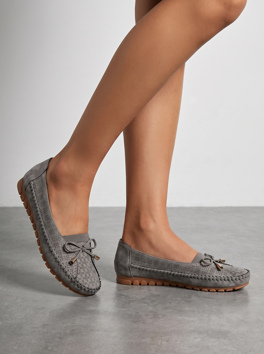 Glinda Bow Detail Moccasins