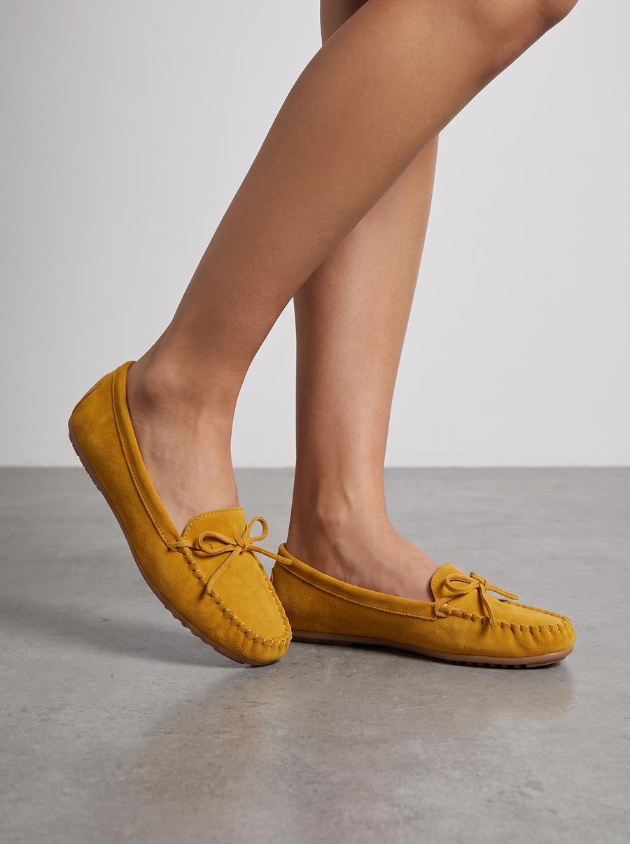 Ally Bow Detail Moccasins
