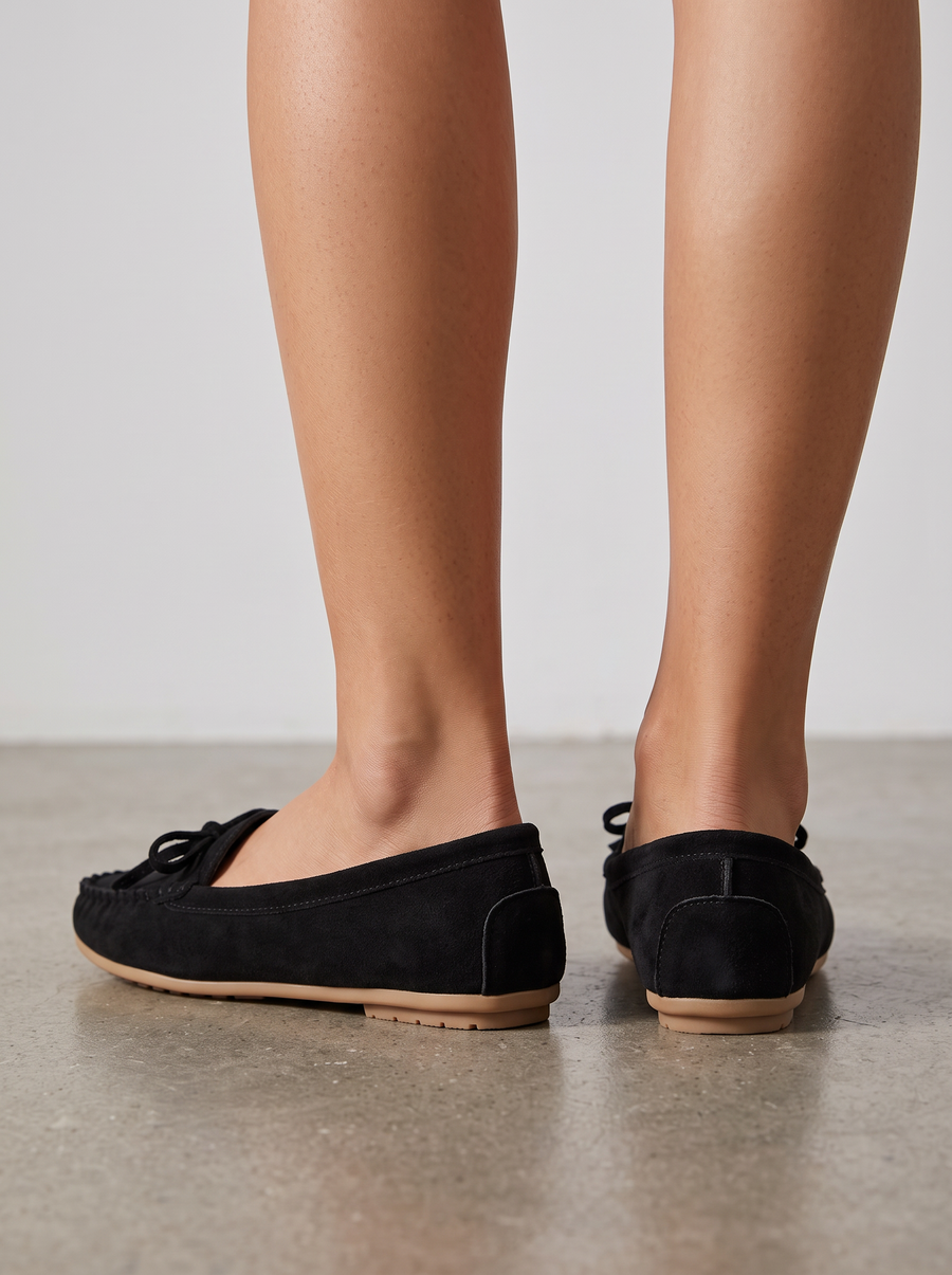 Ally Bow Detail Moccasins