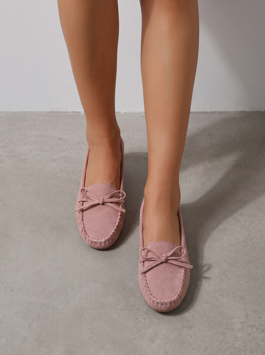 Ally Bow Detail Moccasins