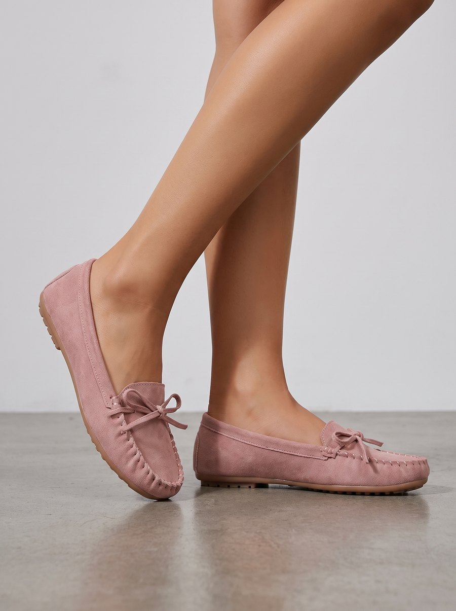 Ally Bow Detail Moccasins