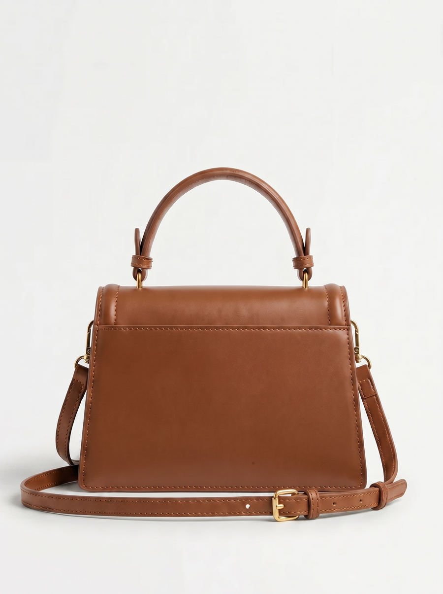 Sabella Gold Ring Flap Handbag