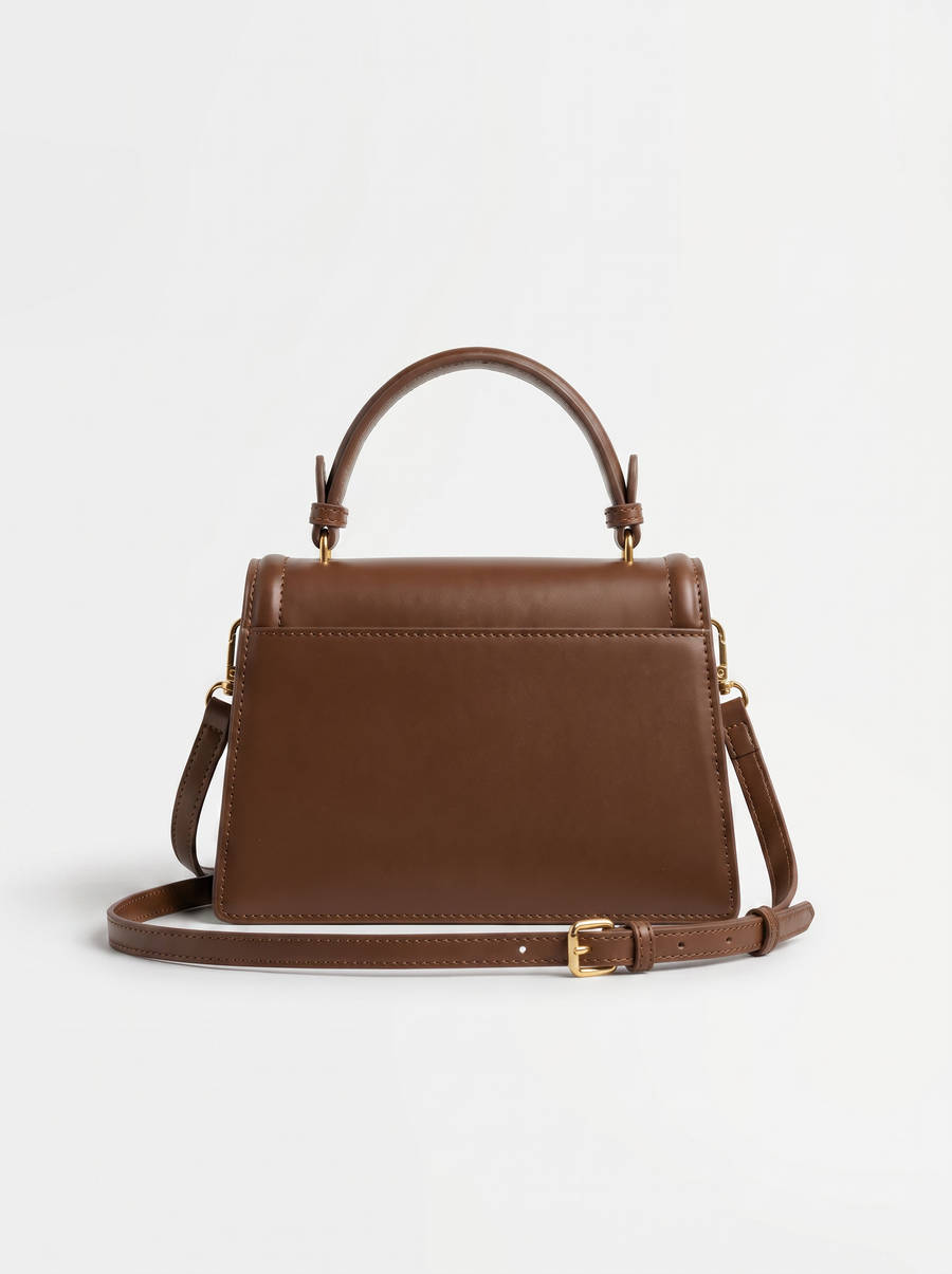 Sabella Gold Ring Flap Handbag