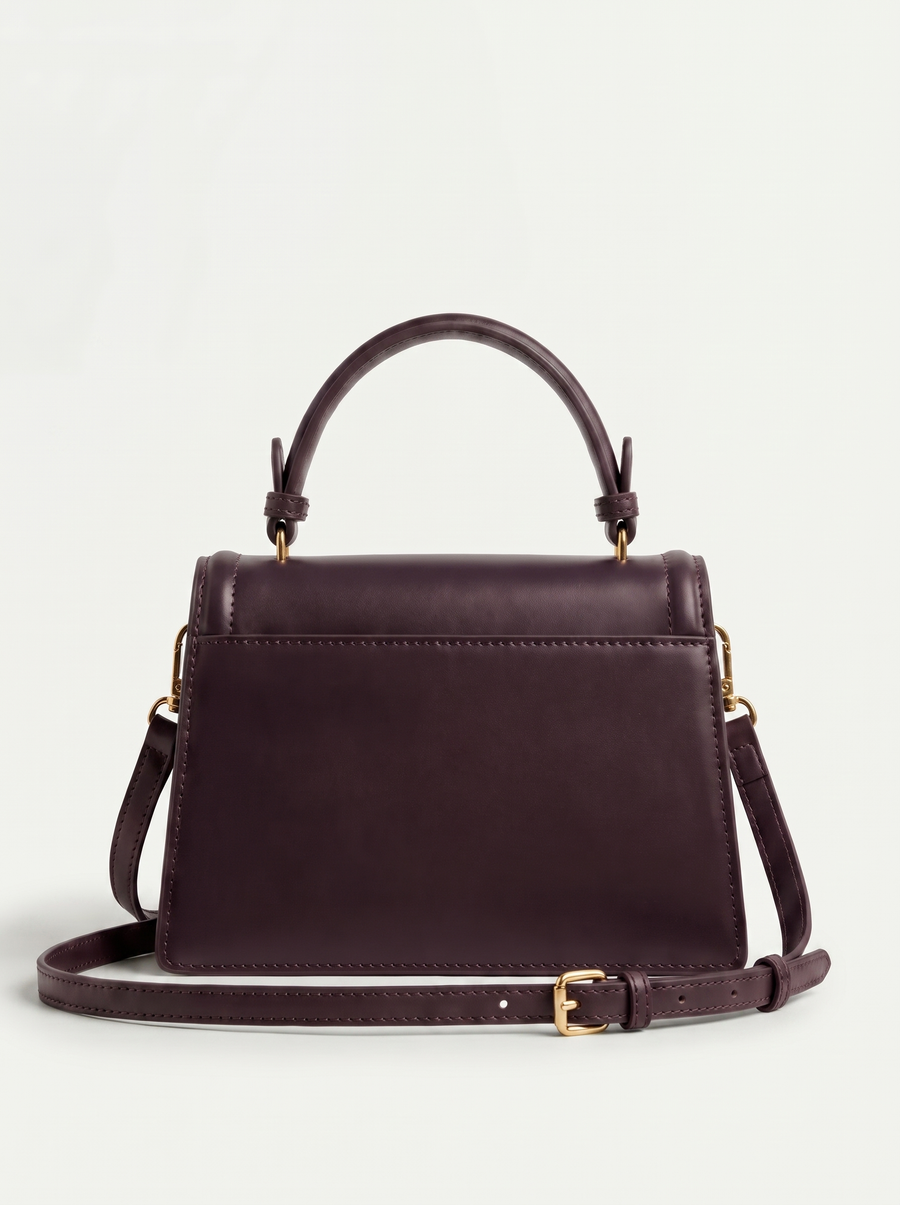 Sabella Gold Ring Flap Handbag