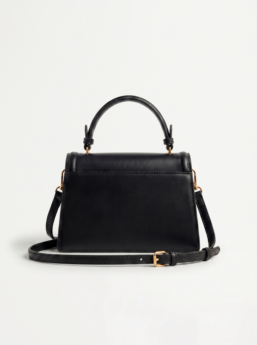 Sabella Gold Ring Flap Handbag
