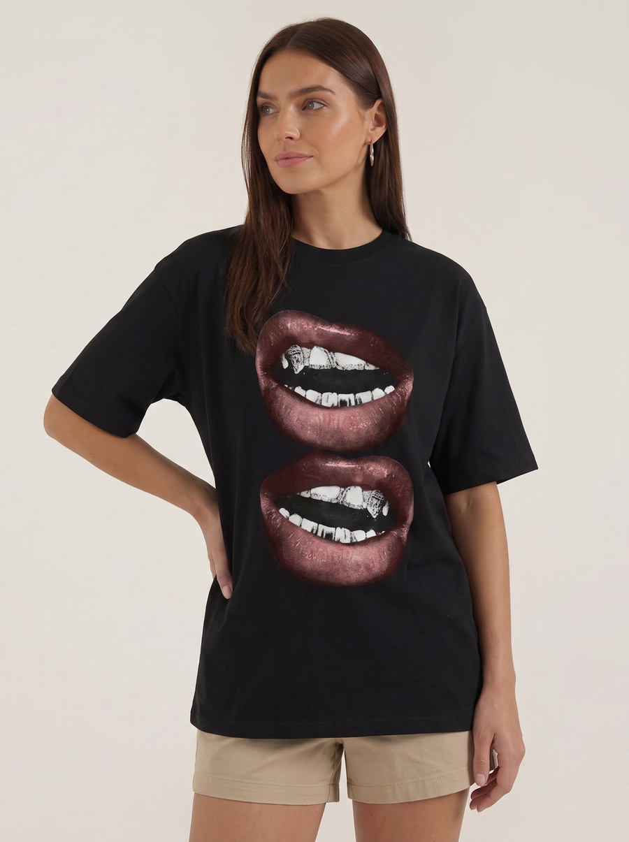 Natalia Oversized Graphic T-Shirt