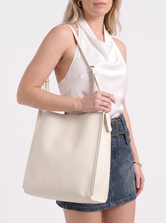 Beatrix Minimalist Structured Tote Bag